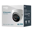 Kép 1/2 - TP-LINK IP Kamera kültéri színes éjjellátó 8 Megapixel, 180 Fokos Panoráma nézet IR, INSIGHT S485PI