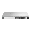 Kép 1/2 - TP-LINK Switch 24x1000Mbps + 4x10Gbps SFP+ Layer3 Rackes Omada Pro, S6500-24G4XF