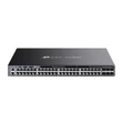 Kép 1/3 - TP-LINK Switch 48x1000Mbps(POE+) + 6x10Gbps SFP+ Layer3 Rackes, SG6654XHP