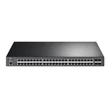 Kép 1/2 - TP-LINK Switch 48x1000Mbps (48xPOE+) + 4xGigabit SFP + 2xkonzol port, Menedzselhető Rackes, SG3452P
