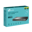 Kép 2/2 - TP-LINK Switch 5x2.5G(4xPOE++) Fémházas Asztali, TL-SG105PP-M2