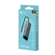 Kép 3/3 - TP-LINK USB Type-C HUB 7 portos 1xHDMI + 1xPD 100W +1xUSB-C + 2xUSB +1xSD + 1xMicro SD, UH7020C