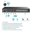 Kép 3/3 - TP-LINK Video Recorder 16 csatornás POE+, VIGI NVR2016H-16P