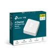 Kép 2/2 - TP-LINK Video Recorder 4 csatornás POE+, VIGI NVR1104H-4P