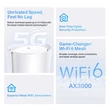 Kép 3/3 - TP-LINK Wireless Mesh Networking system AX3000 DECO X50-5G(1-PACK)