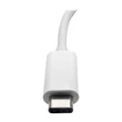Kép 3/5 - TRIPP LITE USB-C adapter, DVI, USB-A Port, Gbe and PD Charging, fehér