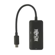 Kép 2/5 - TRIPP LITE USB-C adapter, multiport, HDMI 4K 60Hz, 4:4:4, HDR, USB-A, 100W PD töltés, fekete