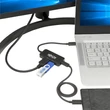 Kép 5/5 - TRIPP LITE USB-C adapter, multiport, HDMI 4K 60Hz, 4:4:4, HDR, USB-A, 100W PD töltés, fekete