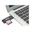 Kép 3/3 - TRIPP LITE adapter, USB 3.0 SuperSpeed, SD/Micro SD memória kártya olvasó