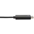 Kép 5/5 - TRIPP LITE kábel, USB-C - HDMI, 4K 60 Hz, 4:4:4, Thunderbolt 3 kompatibilis, fekete, M/M, 1,8m