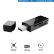 Kép 1/5 - TRUST 2.0-ás USB-s kártyaolvasó 21934 (Nanga USB 2.0 Card Reader)