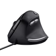 Kép 1/5 - TRUST 24635, Bayo Vertical ergonomic mouse, Black