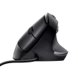 Kép 5/5 - TRUST 24635, Bayo Vertical ergonomic mouse, Black