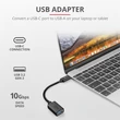 Kép 2/5 - TRUST USB-C–USB-A adapterkábel 20967 (Calyx USB-C to USB-A Adapter Cable)