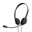 Kép 2/5 - TRUST Basics Fejhallgató mikrofonnal 24659 (Chat headset-Black)