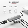 Kép 5/5 - TRUST Hétfunkciós USB-C többportos adapter 23775 (Dalyx 7-in-1 USB-C Multiport Adapter)