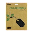 Kép 2/5 - TRUST Környezetbarát egéralátét 21051 (Eco-friendly Mouse Pad - black)