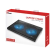Kép 3/5 - TRUST Laptop hűtőállvány két ventilátorral 20104 (Azul Laptop Cooling Stand)