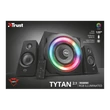 Kép 2/5 - TRUST RGB-megvilágítású 2.1 hangszórókészlet 22944 (GXT 629 Tytan RGB Illuminated 2.1 Speaker Set)