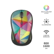 Kép 1/5 - TRUST Vezeték nélküli egér 22337 (Yvi FX Wireless Mouse - geometrics)