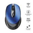 Kép 1/5 - TRUST Vezeték nélküli tölthető egér 24018 ( Zaya Rechargeable Wireless Mouse - blue)