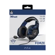 Kép 4/5 - TRUST Gaming mikrofonos fejhallgató PS4™-hez 23532 (GXT 488 Forze-B PS4 Gaming Headset PlayStation® - blue)