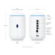 Kép 3/3 - UBiQUiTi Dream Router TriBand 3x2,5Gbps (LAN) 1xPOE Out + 2xWAN (SFP+, RJ45), WiFi7, Asztali - UDR7