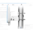 Kép 2/3 - UBiQUiTi Wireless Access Point DualBand 1x1000Mbps + 1x10Gbps ICM, 1,7Gbps, kültéri - UWB-XG