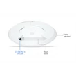 Kép 3/4 - UBiQUiTi Wireless Access Point DualBand 1x2,5Gbps, 5Gbps, 2x2 MU-MIMO, WiFi7, POE nélkül, Falra rögzíthető - U7-LITE