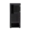 Kép 4/5 - WHITE SHARK BULLET-BLACK GCC-2302 Számítógép ház, fekete, ATX mid Tower ATX / M-ATX / ITX