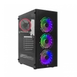 Kép 1/4 - WHITE SHARK BUNKER PC Ház ATX/M-ATX/ITX, fekete