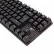 Kép 5/5 - WHITE SHARK COMMANDOS mechanikus (blue switch) gamer billentyűzet (angol), fekete