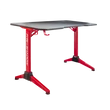 Kép 1/5 - WHITE SHARK FIRE SHADOW RGB gamer asztal fekete/piros