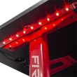 Kép 3/5 - WHITE SHARK FIRE SHADOW RGB gamer asztal fekete/piros