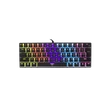 Kép 1/5 - WHITE SHARK GK-2202B/R-US ASHIKO angol 60%-os fekete mechanikus (piros switch) gamer billentyűzet