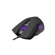 Kép 2/5 - WHITE SHARK HANNIBAL-2 fekete gamer egér
