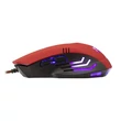 Kép 5/5 - WHITE SHARK HANNIBAL-2 piros gamer egér