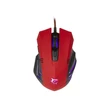 Kép 1/5 - WHITE SHARK HANNIBAL-2 piros gamer egér