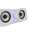 Kép 3/4 - WHITE SHARK MOOD Hangszóró, 2.2, 16W, LED, fehér