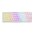 Kép 1/5 - WHITE SHARK SHINOBI mechanikus (blue switch) gamer billentyűzet, fehér (angol)