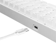Kép 5/5 - WHITE SHARK WS GK-2022W/BR-US SHINOBI Billentyűzet (fehér/szivárvány) (angol)