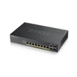 Kép 4/4 - ZYXEL Switch 8x1000Mbps (8xPOE) + 2xGigabit kombó SFP+, Fémházas Menedzselhető (8GbE port), GS1920-8HPV2-EU0101F