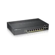 Kép 1/4 - ZYXEL Switch 8x1000Mbps (8xPOE) + 2xGigabit kombó SFP+, Fémházas Menedzselhető (8GbE port), GS1920-8HPV2-EU0101F