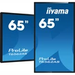 Kép 4/5 - iiyama 24/7 interaktív kijelző, 64,5", 3840x2160, 16:9, 500cd, 8ms, 1200:1, HDMI/USB/Ethernet, T6562AS