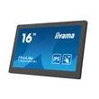 Kép 5/5 - iiyama 24/7 touch monitor, 15,6", 1920x1080, 16:9, 385cd, 28ms, 800:1,/HDMI, T1624MSC