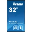 Kép 3/5 - iiyama Prolite LFD, 24/7 VA, 31,5", 1920x1080, 16:9, 500cd, 8ms, HDMI/USB/LAN/Wifi, hangszóró, antiglare