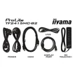 Kép 5/5 - IIYAMA touch VA monitor 23.8" TF2415MC-B2, 1920x1080, 16:9, 350cd/m2, 16ms, VGA/DP/HDMI/HDCP, IP65, Pivot
