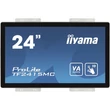 Kép 2/5 - IIYAMA touch VA monitor 23.8" TF2415MC-B2, 1920x1080, 16:9, 350cd/m2, 16ms, VGA/DP/HDMI/HDCP, IP65, Pivot
