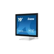 Kép 3/5 - iiyama touch IPS monitor, 19", 1280 x 1024, 5:4, 250cd, 14ms, 1000:1, VGA/HDMI/DP, T1932MSC-W1SAG