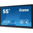 Kép 4/5 - iiyama touch IPS monitor, 55", 3840 x 2160, 16:9, 400cd, 8ms, 1200:1, VGA/HDMIx4/USB-C/USBx5/RJ45x3/RS-232c/IR